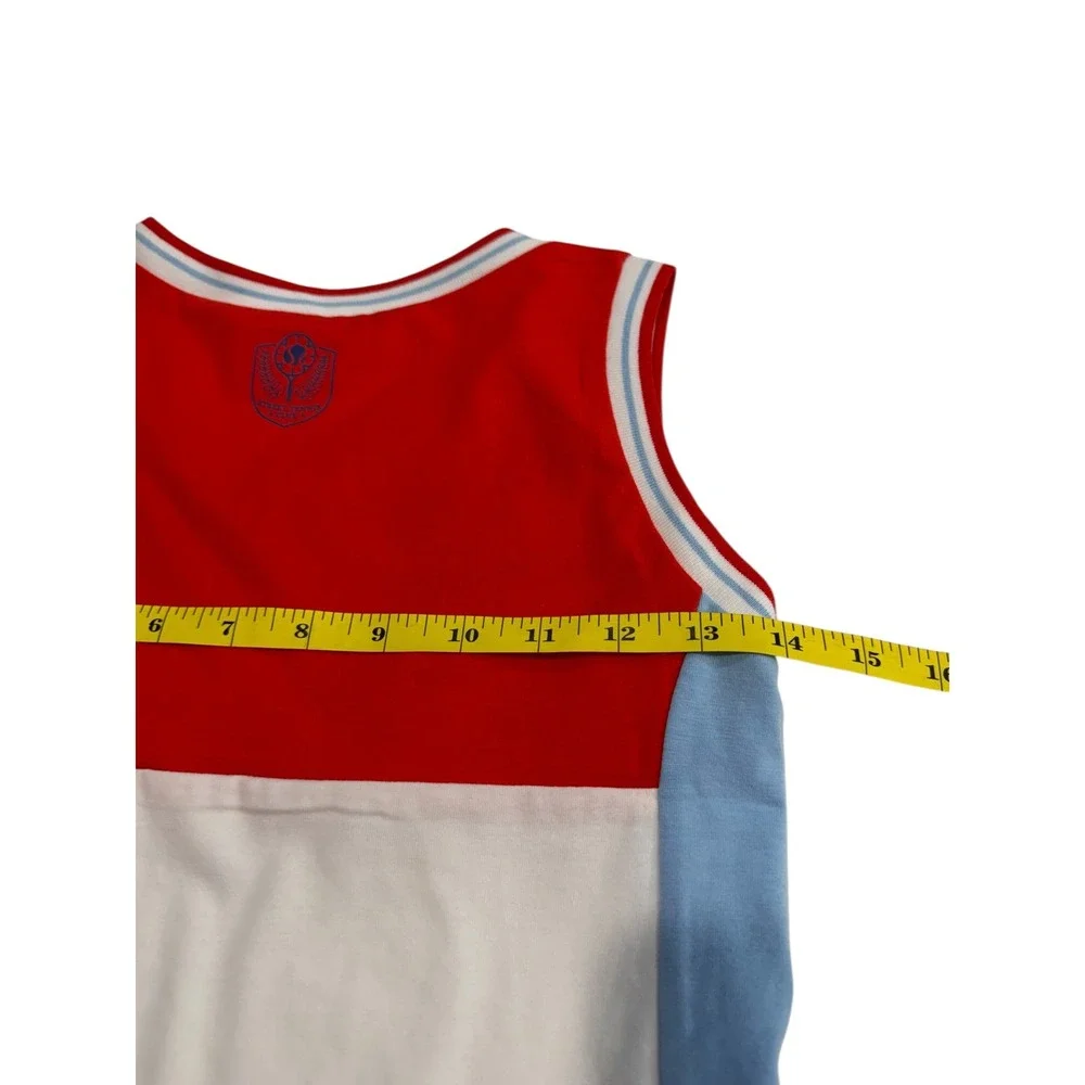 Street Tennis Club‎ Skort Set Kids XL/12 Red White Blue Sporty Tenniscore 2pc